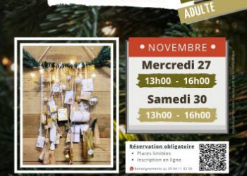 Atelier rcup : Calendrier de l&#039;Avent