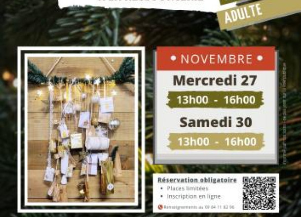 Atelier rcup : Calendrier de l&#039;Avent