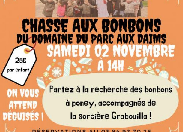 Chasse aux bonbons d&amp;#8217;Halloween