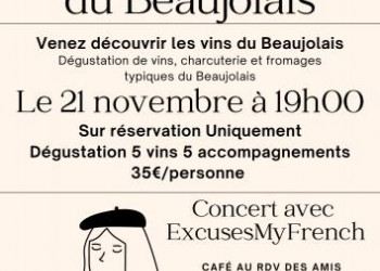 Soire dgustation des vins du Beaujolais