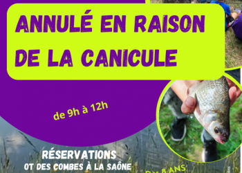 Atelier pêche annulé