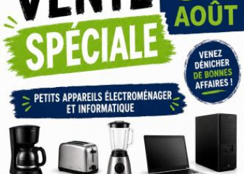 Grande vente spéciale à la Ressourcerie Res'Urgence