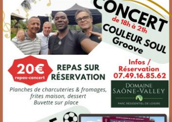 Soirée Concert "Couleur Soul"