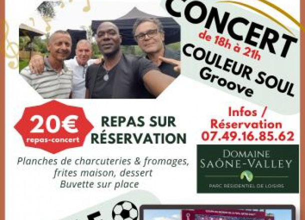 Soirée Concert "Couleur Soul"